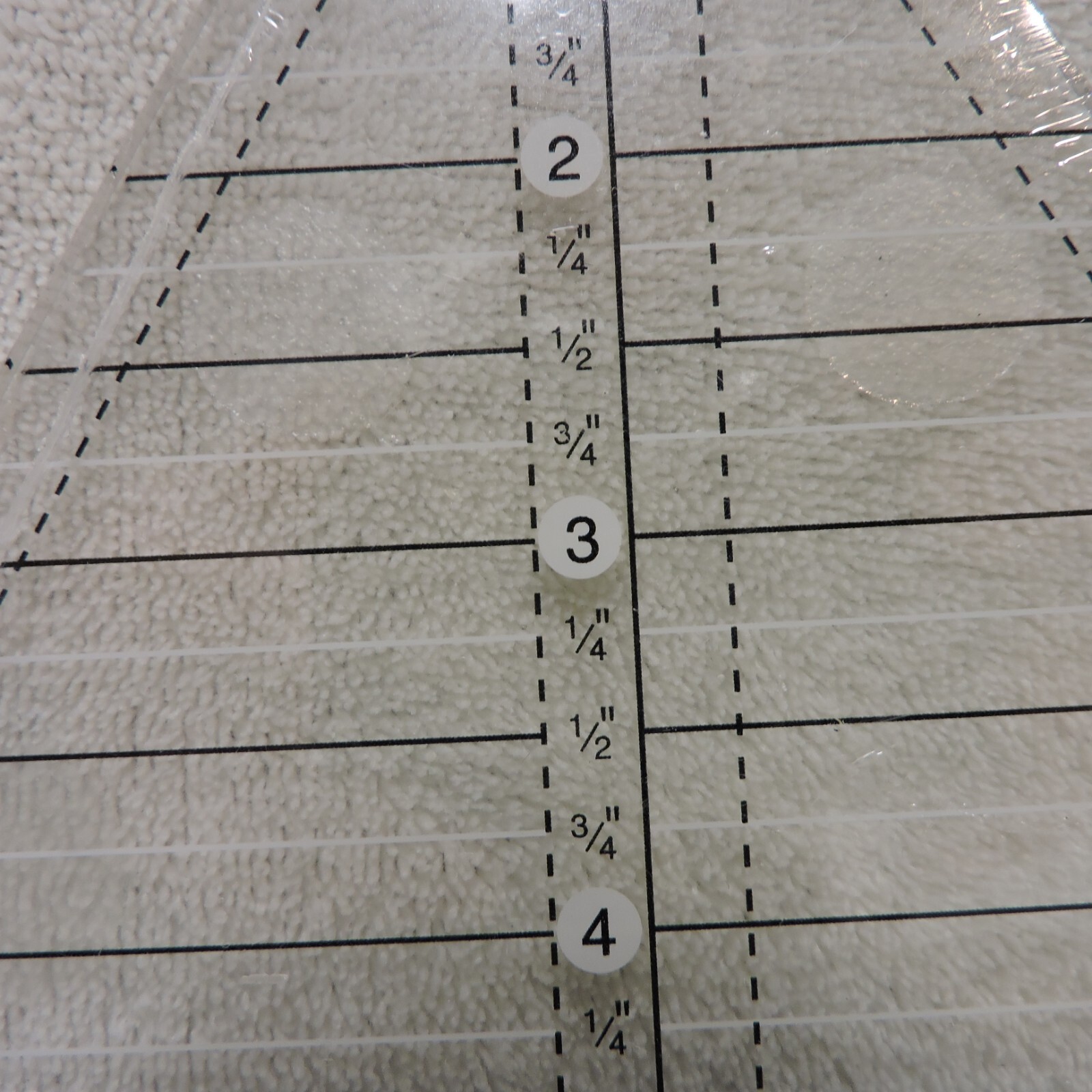 Creative Grids 60 Degree Triangle 8-1/2 - Sewing Quilting Ruler Templete CGRT60