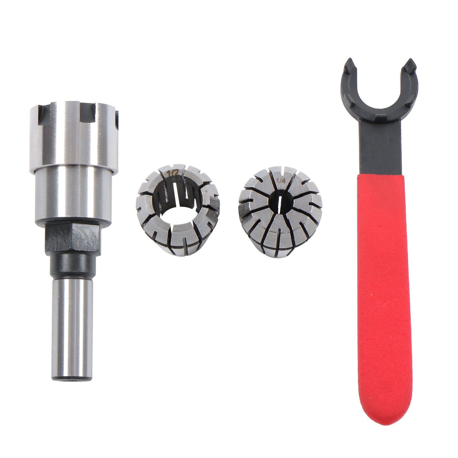 1/2 Shank Router Bit ER20 Collet Extension Chuck Converter with Wrench