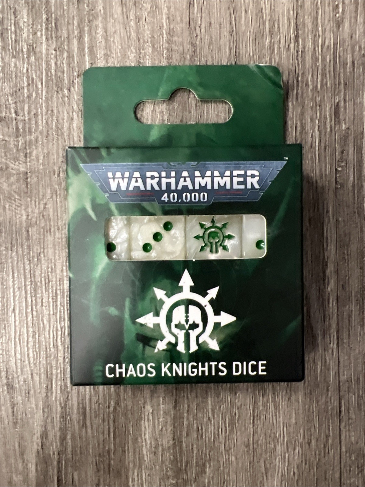 Warhammer 40K: Chaos Knights Dice Set (40-30)