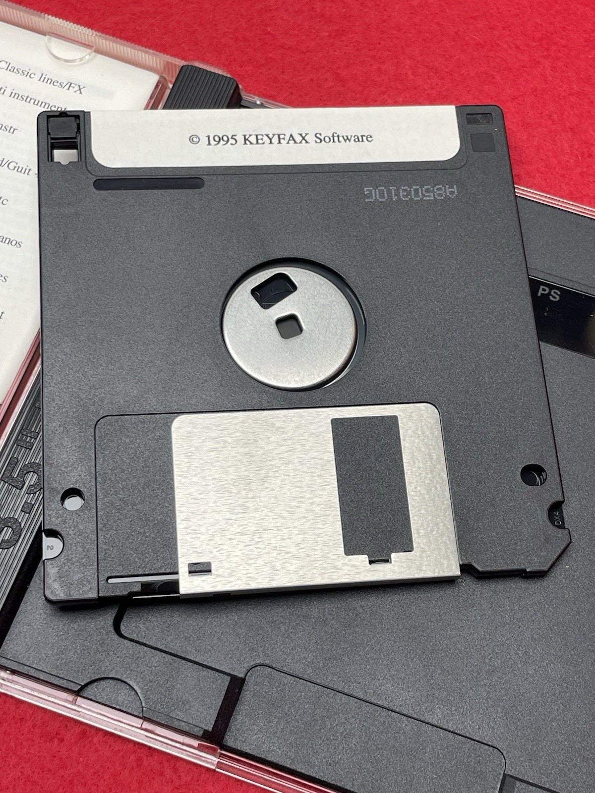 TWIDDLY BITS MIDI SEQUENCER MUSIC DISK 3.5" VOL 1 GENERAL INSTRUMENTS KEYFAX 95