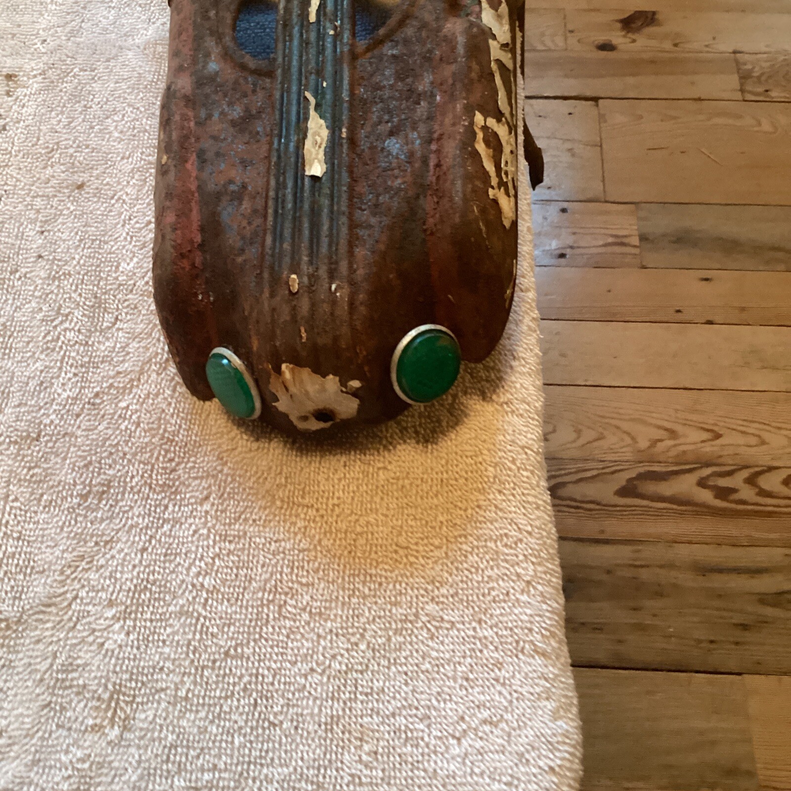 VINTAGE BICYCLE REAR CARRIER RACK 8 HOLE