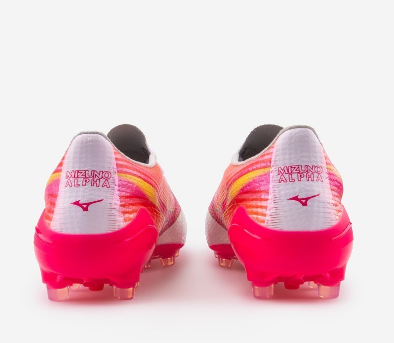 Mizuno Alpha III Elite AG Soccer Cleats Football Shoes Red Pink P1GA266364
