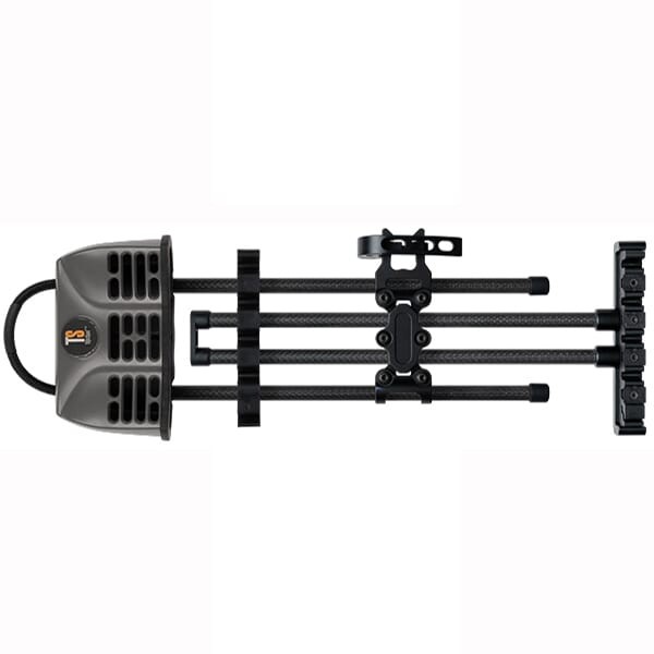 TightSpot Shift-Lock 5-Qty Quiver, Gun Metal, Aluminum & Carbon (TSQSL5SG): NEW