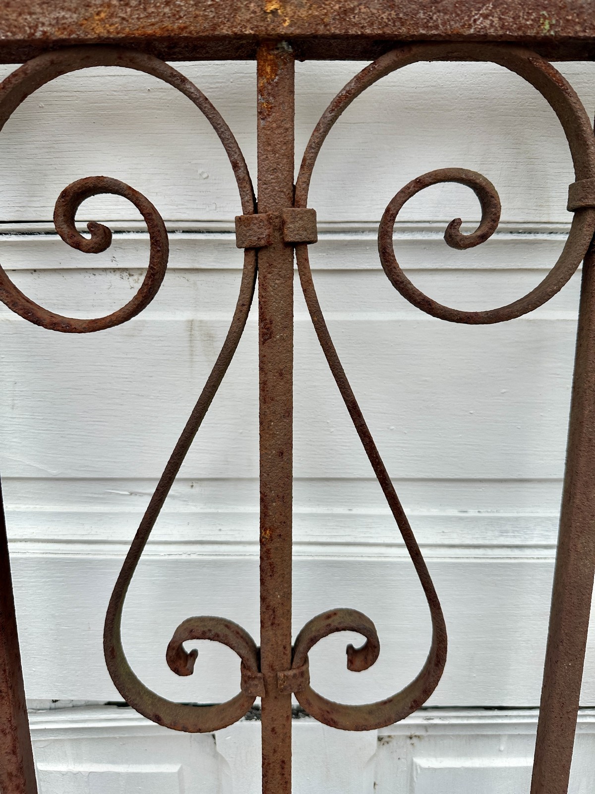 Antique Iron Garden Gate Pair GA20339