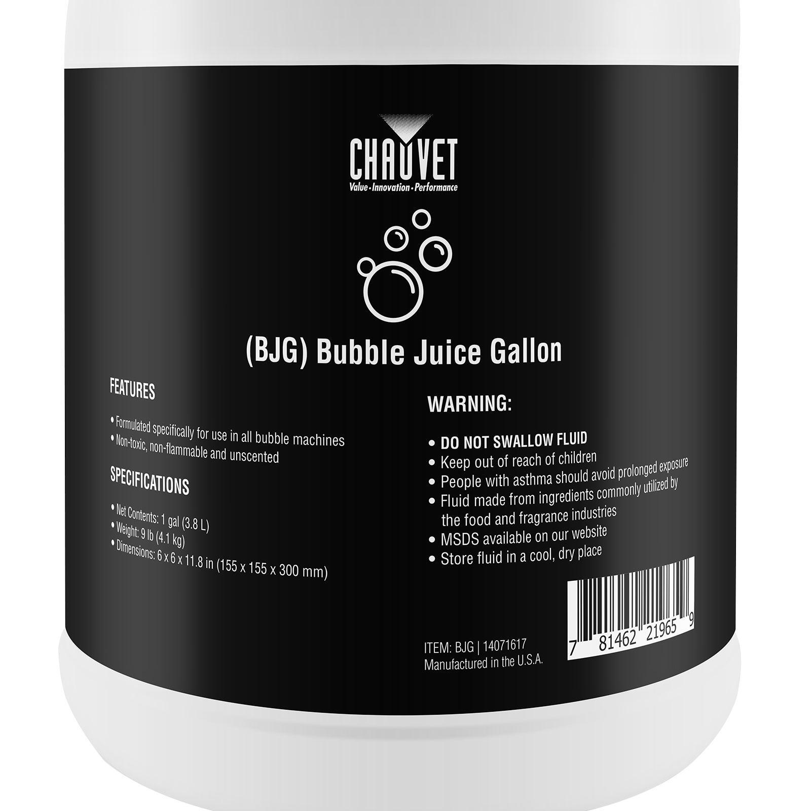 Chauvet DJ B-250 Bubble Machine + 1 Gallon Bubble Fluid idjnow