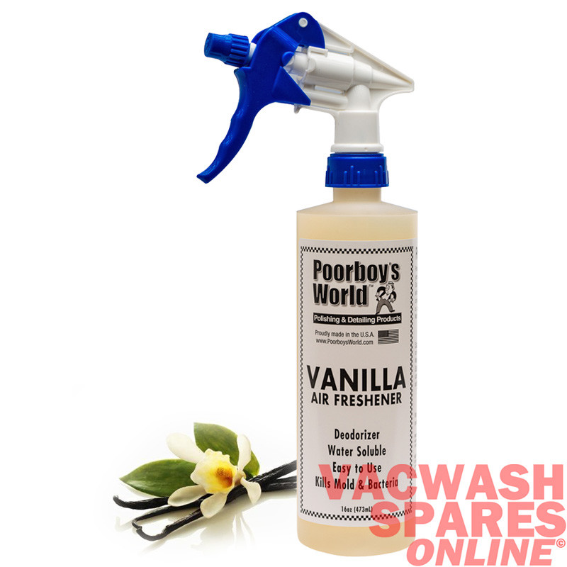 POORBOYS VANILLA SCENTED AIR FRESHENER - SPRAY ON AIR FRESHENER - HIDE BAD ODOUR