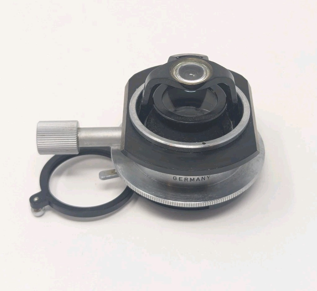 Leica Leitz Wetzler Microscope Swing Out Flip Top Condenser