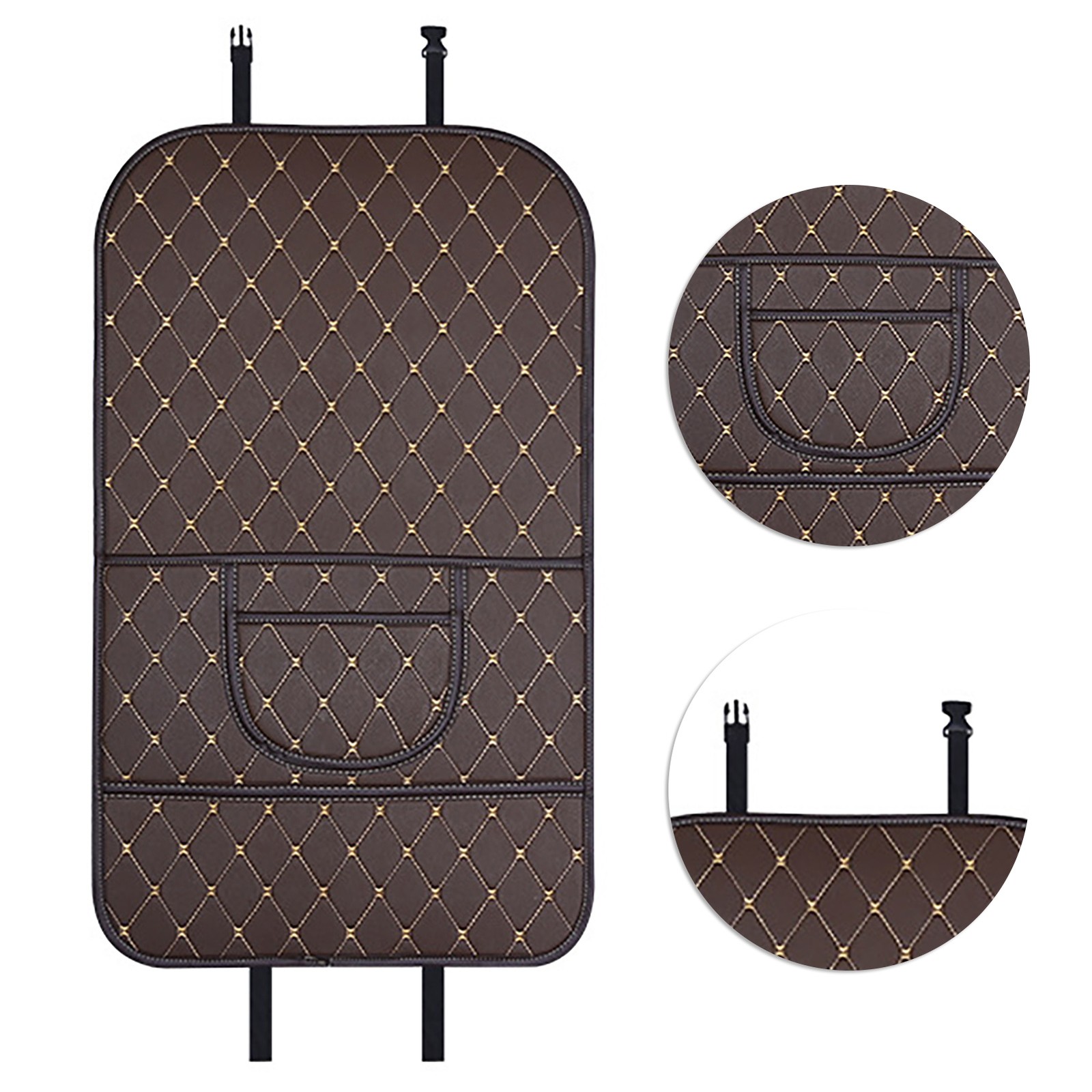 Auto Back Protector Tear Resistant Waterproof Artificial Leather Functional RWAU
