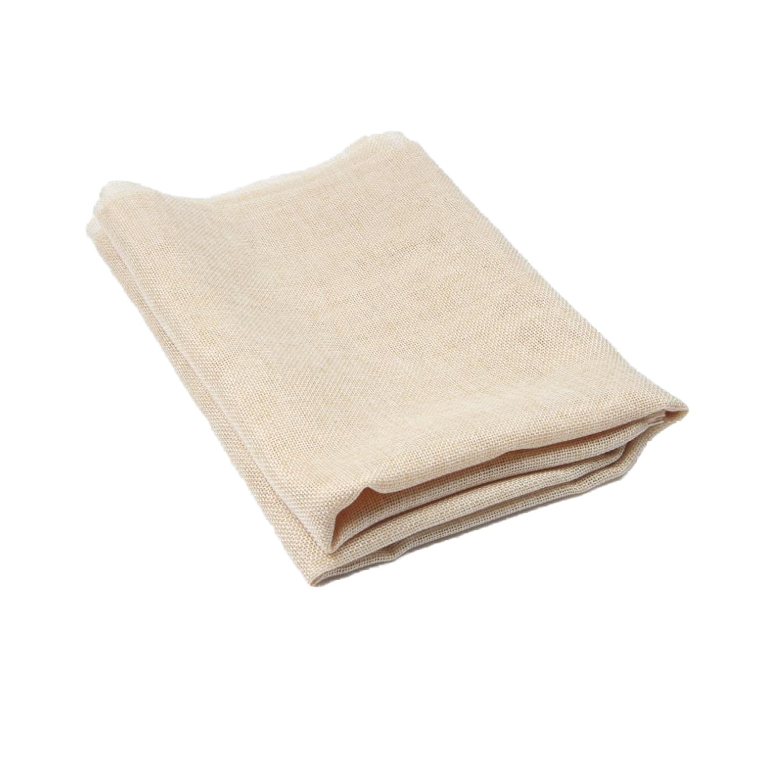 Flushbay Speaker Grill Cloth Linen Single Layer 100*146cm, Beige