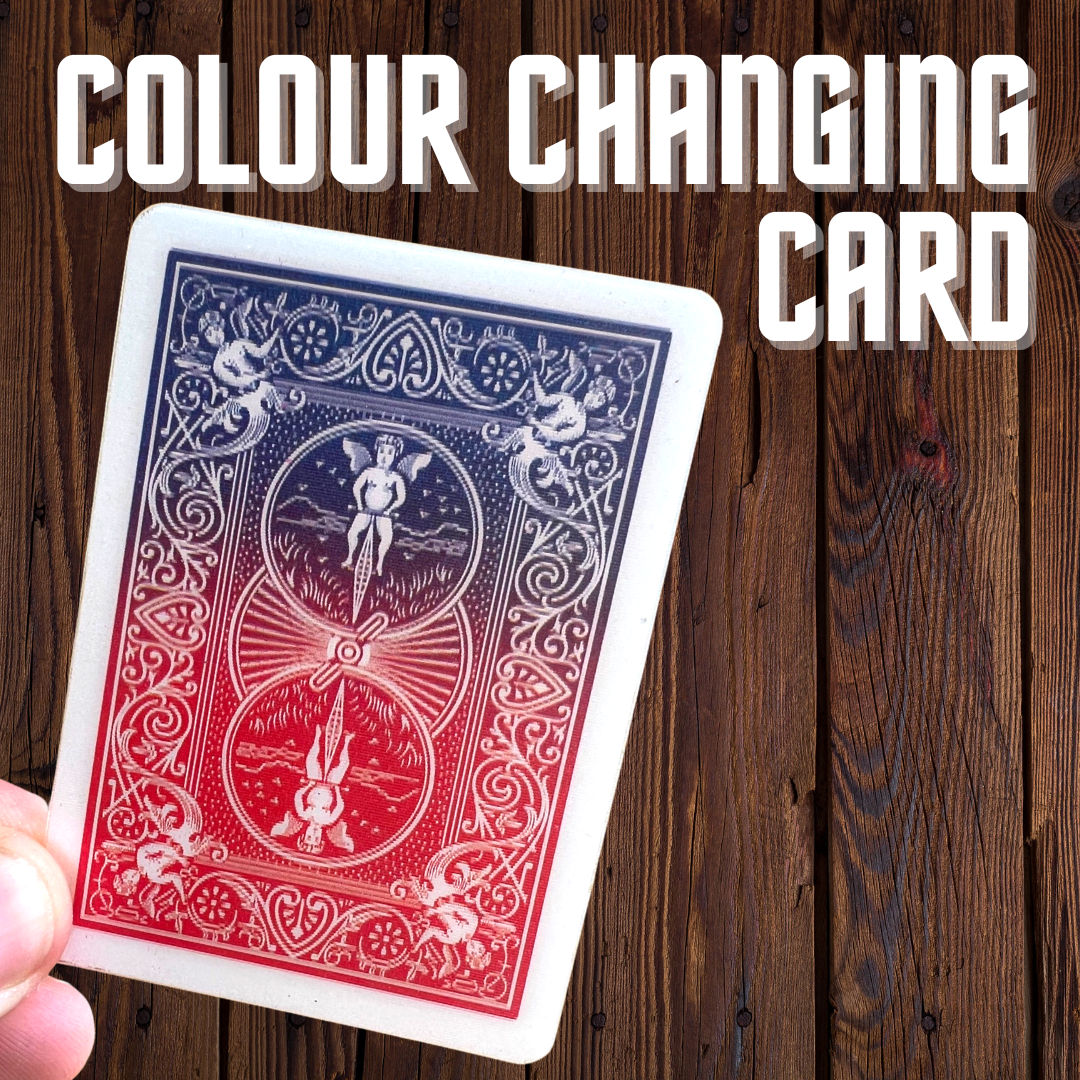Colour Changing Card - Bicycle Card Magic Gimmicked Card
