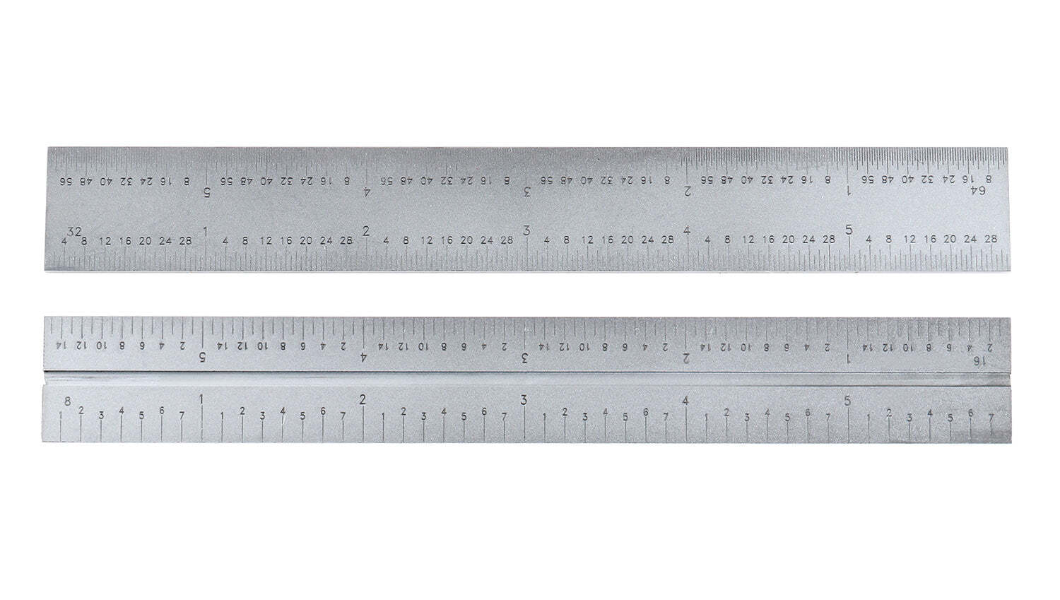 6" 3Pcs Combination Square Ruler Set Protractor Satin, 4R Graduation, #0000-8100