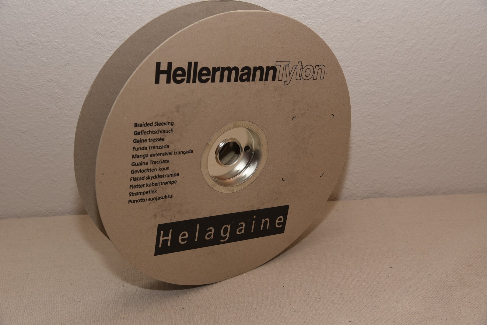 HellermannTyton 170-81007 Flame-retardant braided sleeving 13-20mm, 100M 3 Reels