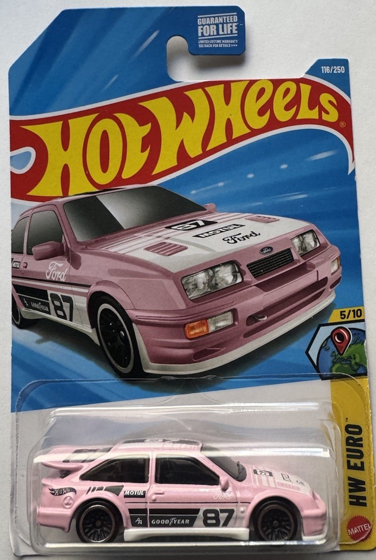 2026 Hot Wheels HW EURO 5/10 '87 Ford Sierra Cosworth 116/250