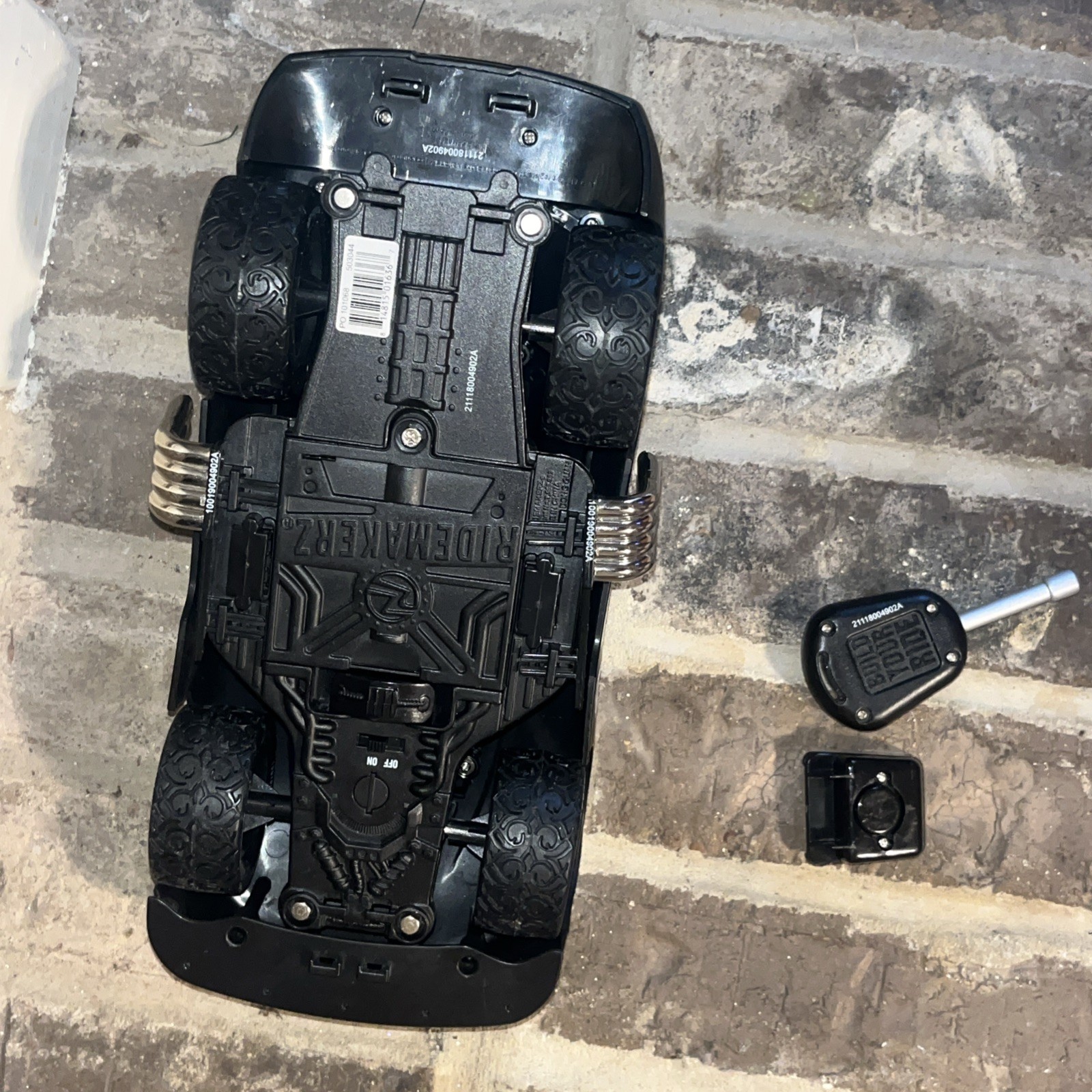 Ridemakerz RC Car, Remote, Hex Wrench Tool, Decals. Works