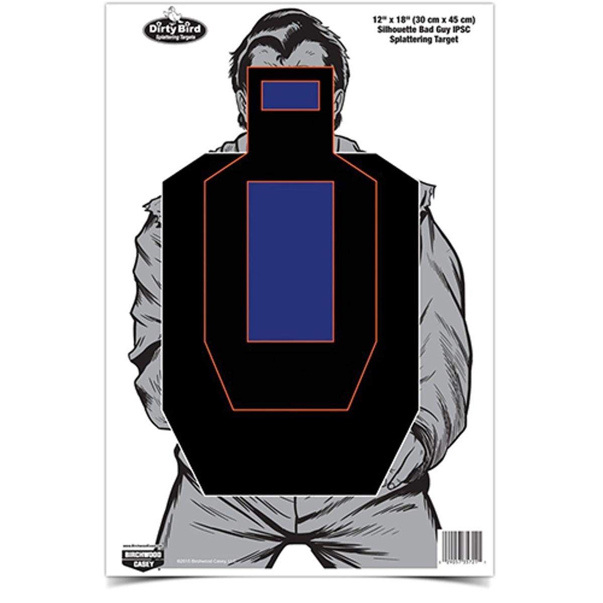 Birchwood Casey Dirty Bird Silhouette Splattering Targets Pack Of 100