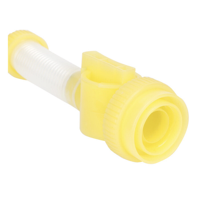 Ozark Trail FLEXIBLE SAFETY OIL FILL SPOUT BOTTLE ATTACHMENT On/Off Valve MARINE