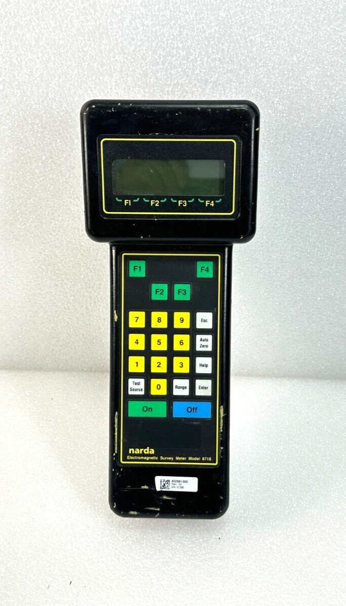 NARDA 8718 Electromagnetic Survey Meter NICE UNIT & DEAL FREE SHIPPING 🚚