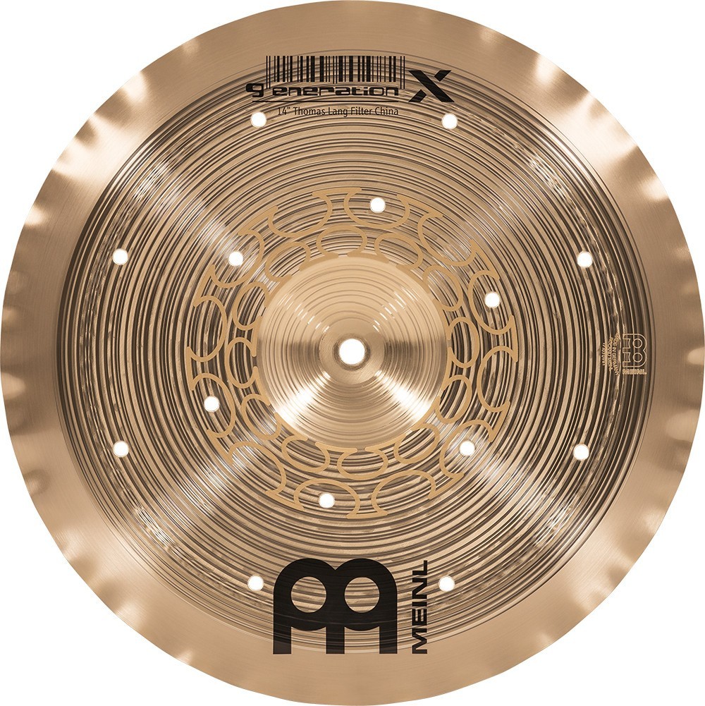MEINL Cymbals Generation X  14" Filter China Cymbal/New-Warranty/Model #GX-14FCH