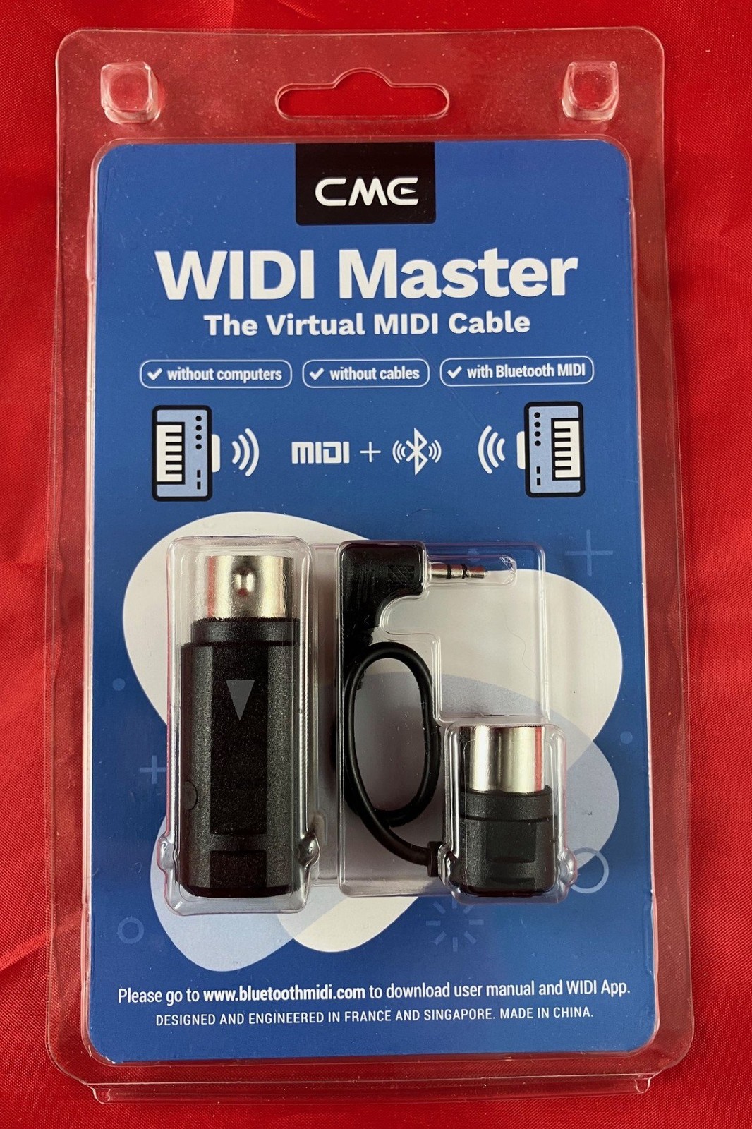 CME Pro WIDI Master Bluetooth Wireless MIDI Interface