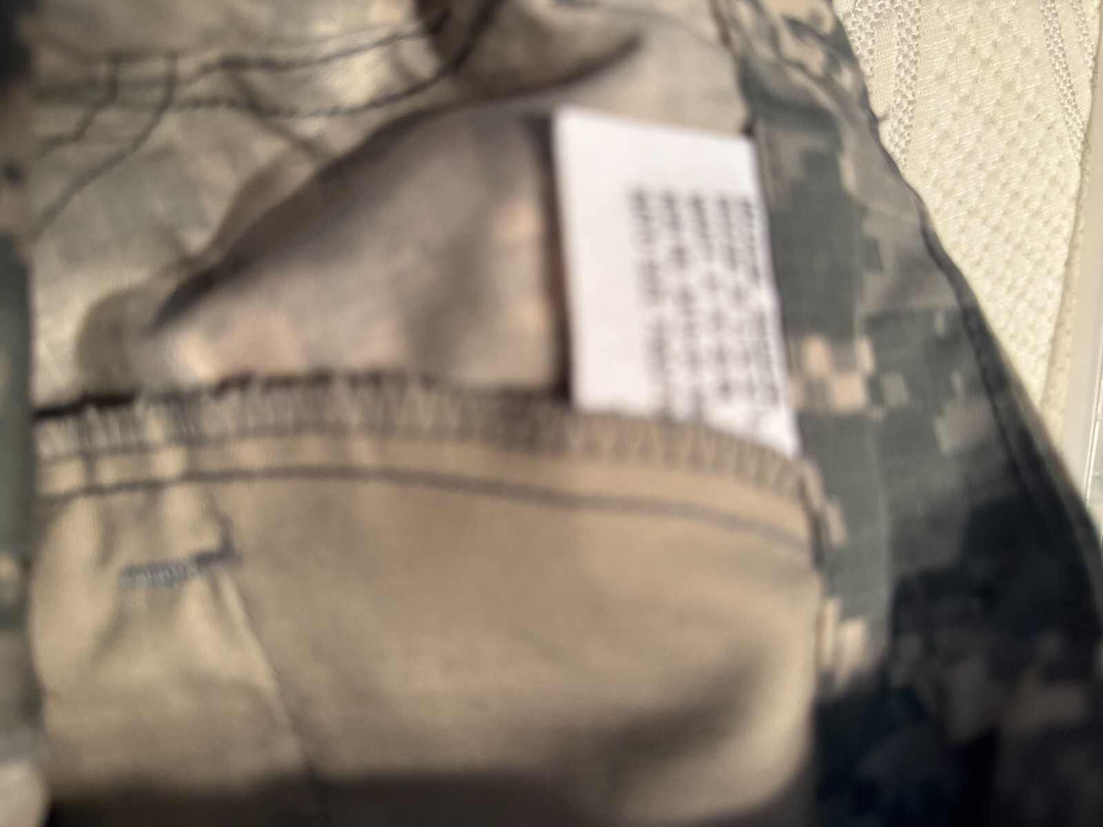 US Army Combat Trousers Men Medium Short Camo Cargo Military Uniform Pants NWT