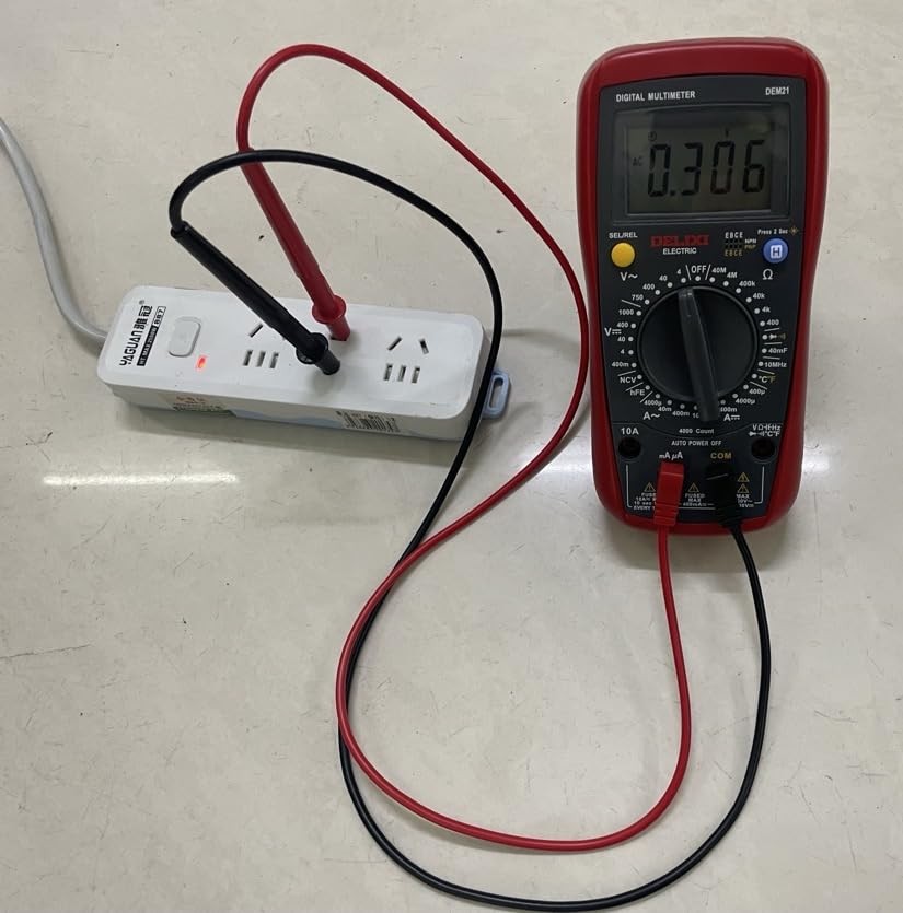 Bectyton 2Pcs Multimeter Test Leads, 1000V10A Leads Black and Red
