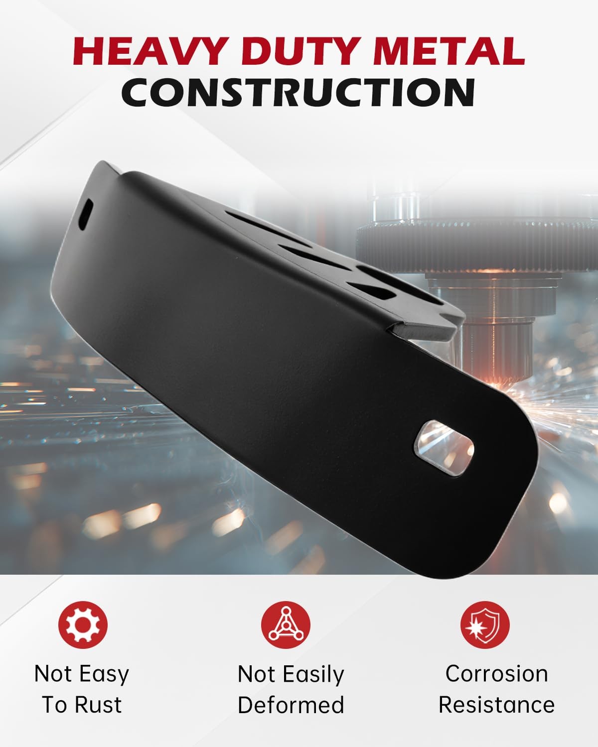 Universal Curved License Plate Bracket with LED Lights for Motorcycles