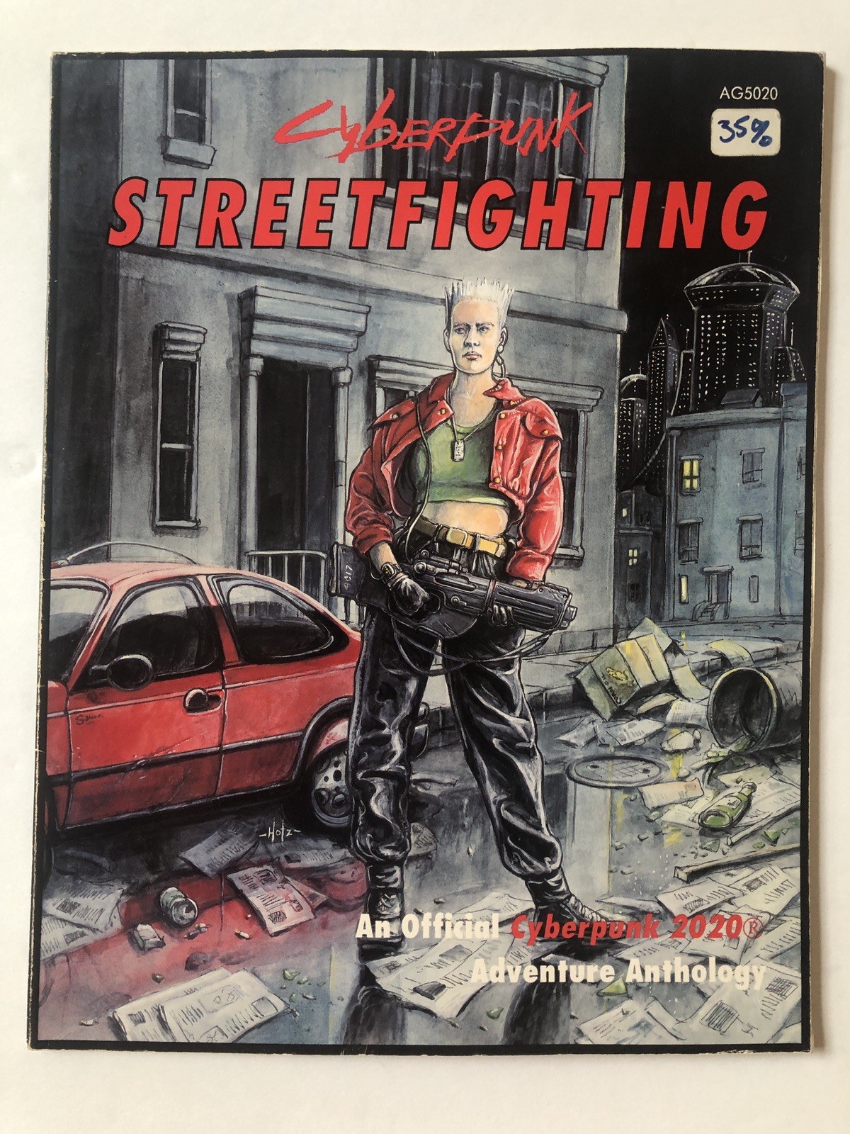 Cyberpunk 2020 Street fighting AG5020 Book Adventure Anthology Atlas Games 5020