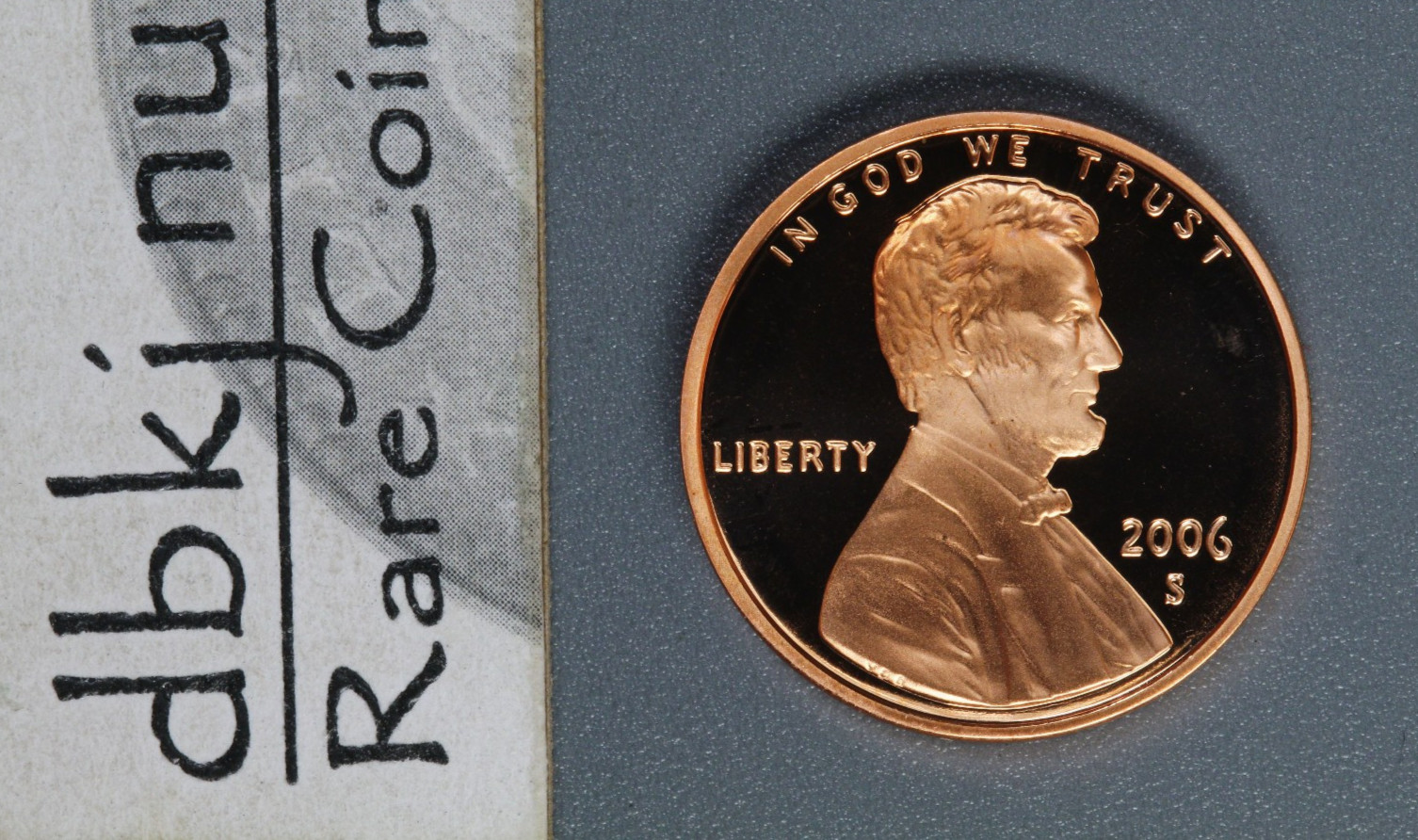 2006 S - Proof Lincoln Memorial 1¢ Cent Penny - Red