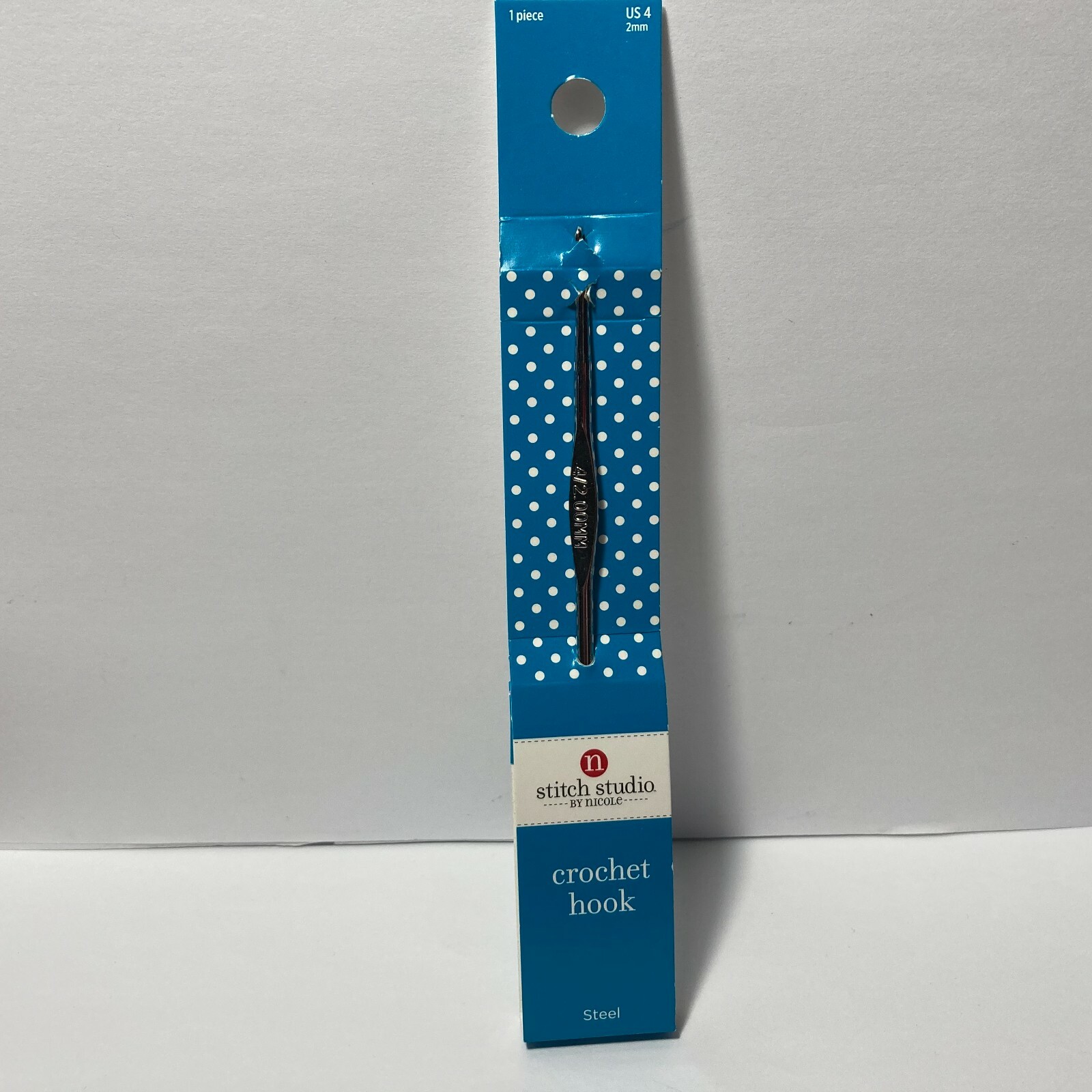 Crochet Hook Steel US 4 2mm 5 inch Stitch Studio by Nicole