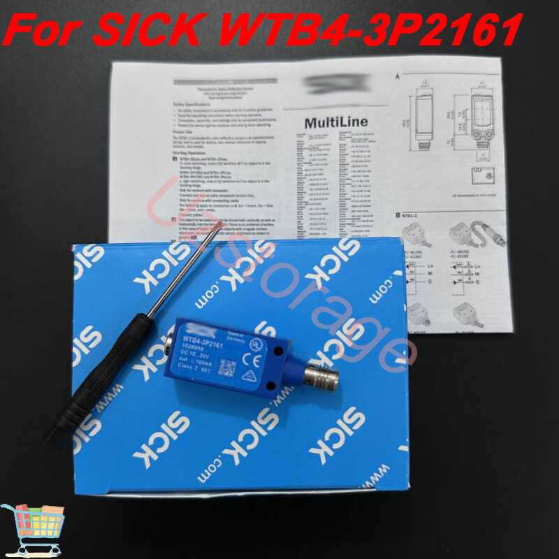 New In Box 10-30VDC 100mA Photoelectric Switch For SICK WTB4-3P2161 1028099