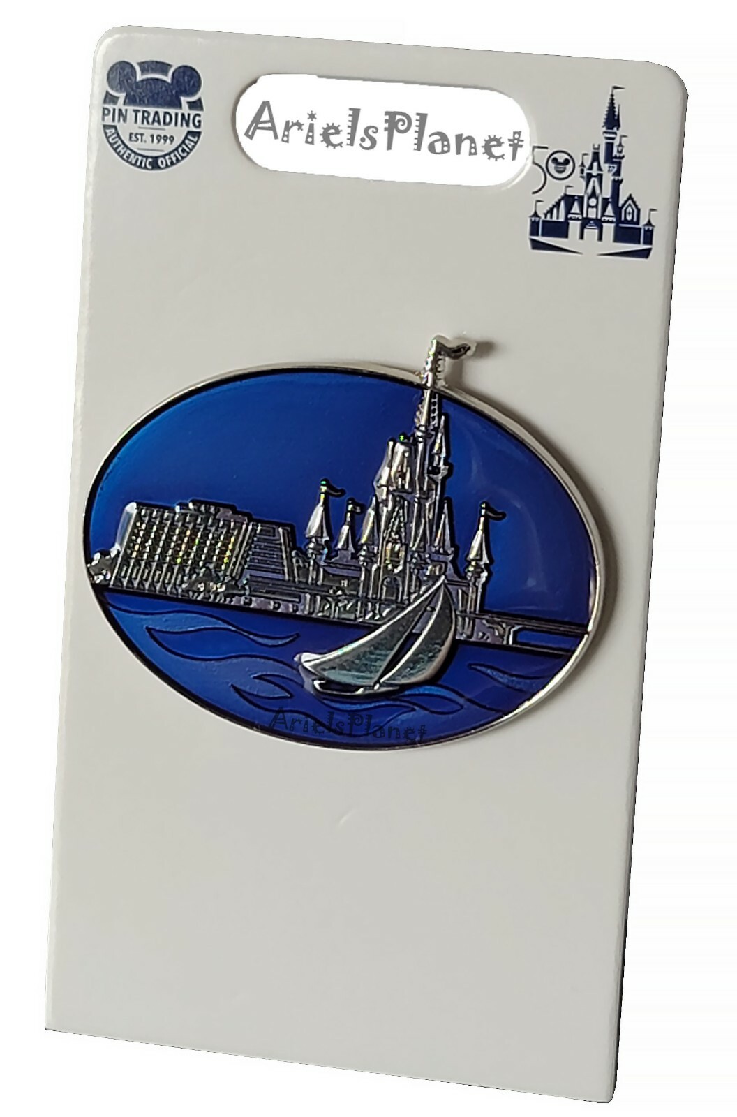 Disney World Parks Vault Series Vintage Cinderella Castle Contemporary Pin