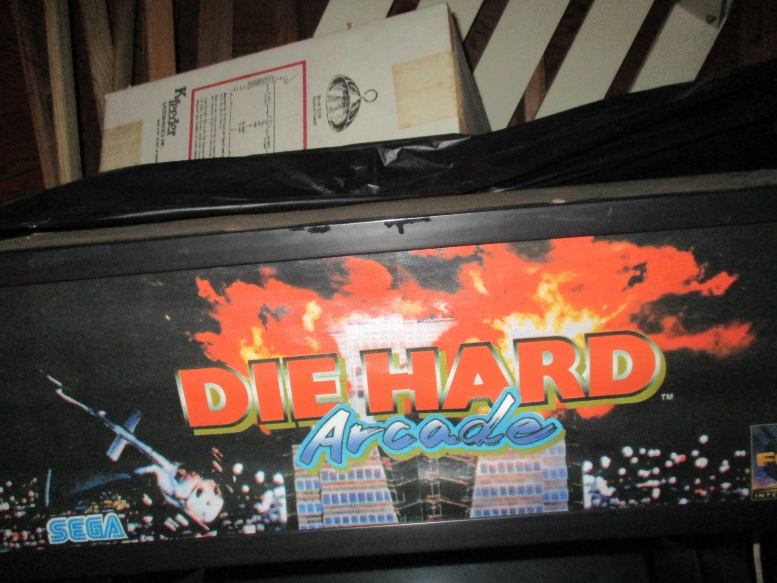DIE HARD ARCADE by SEGA 1996 full size In Good Condition