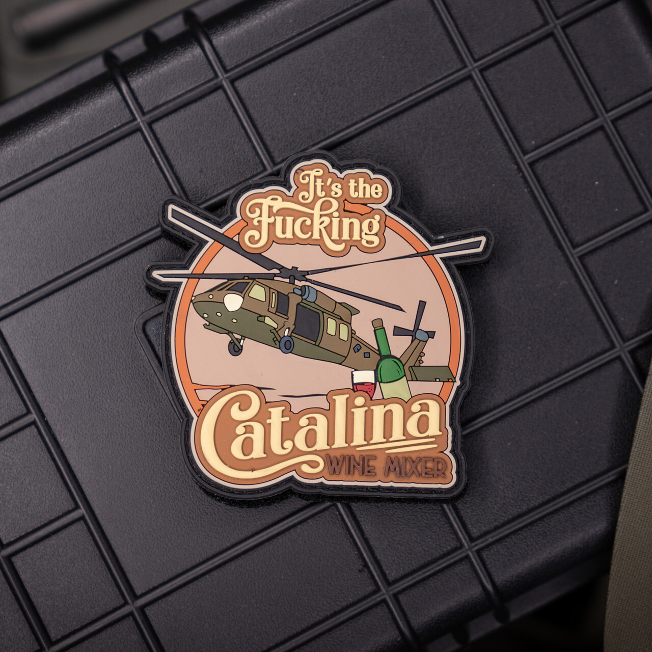 It's The Catalina Wine Mixer Apache PVC Morale Patch
