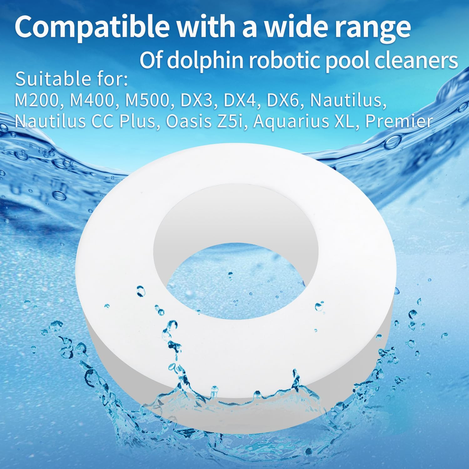 4-Pack Climbing Rings Replacement for Dolphin Maytronics Nautilus Robotic Pool C