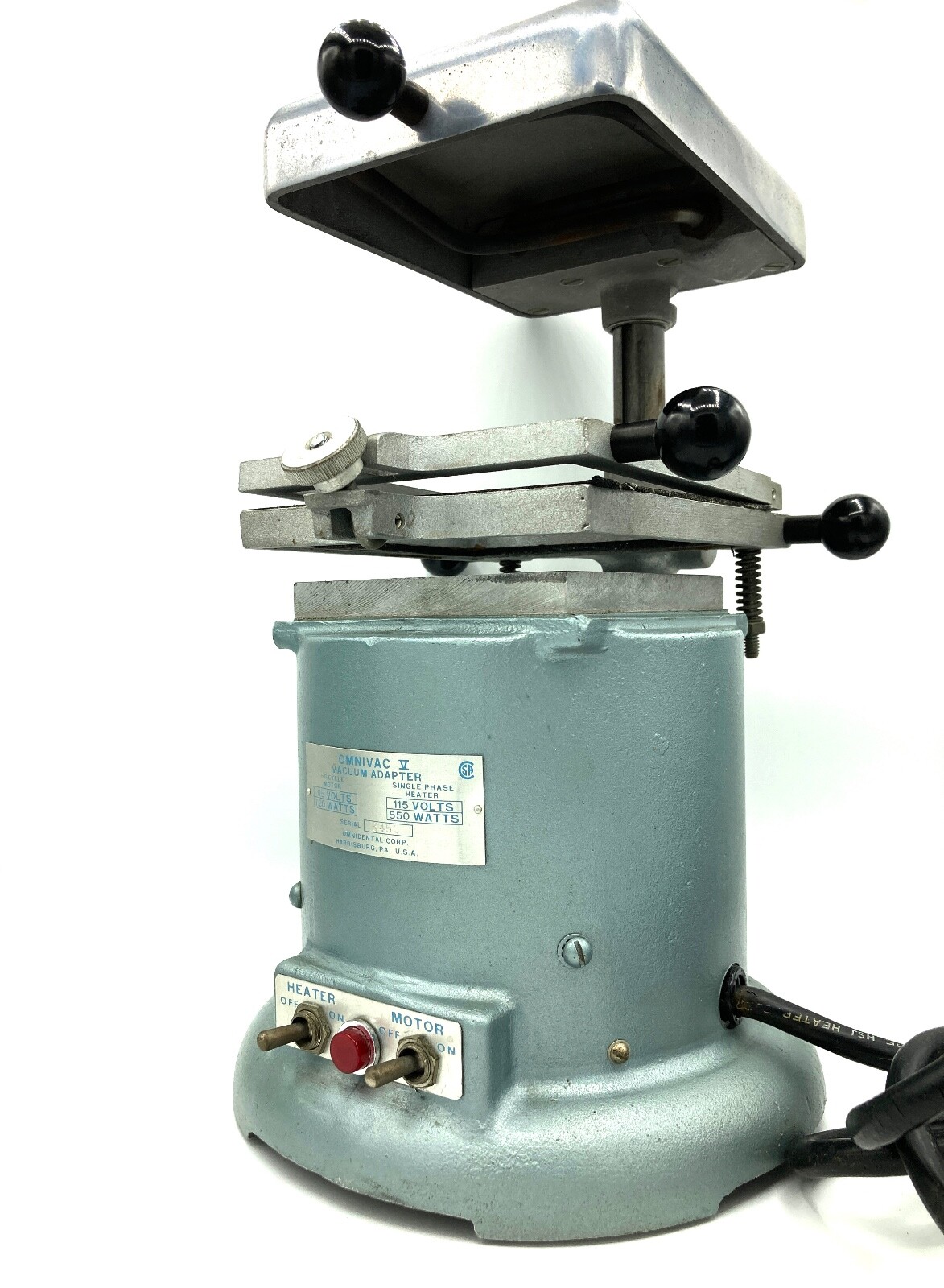OmniVac 5 Dental Lab Vacuum Adapter in very good, working condition.