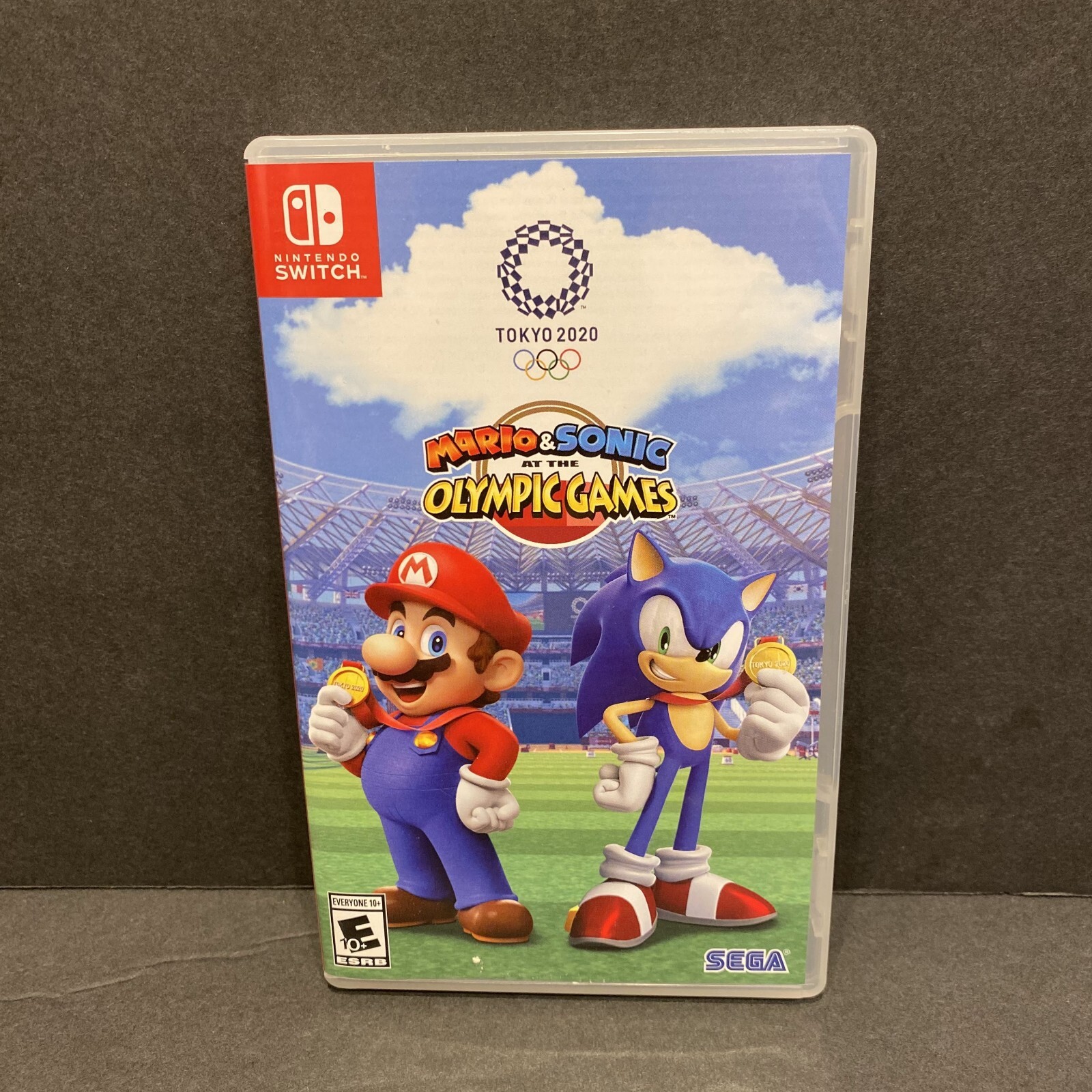 Case ONLY Mario Sonic Olympic Games NO Cartridge Nintendo Switch Replacement