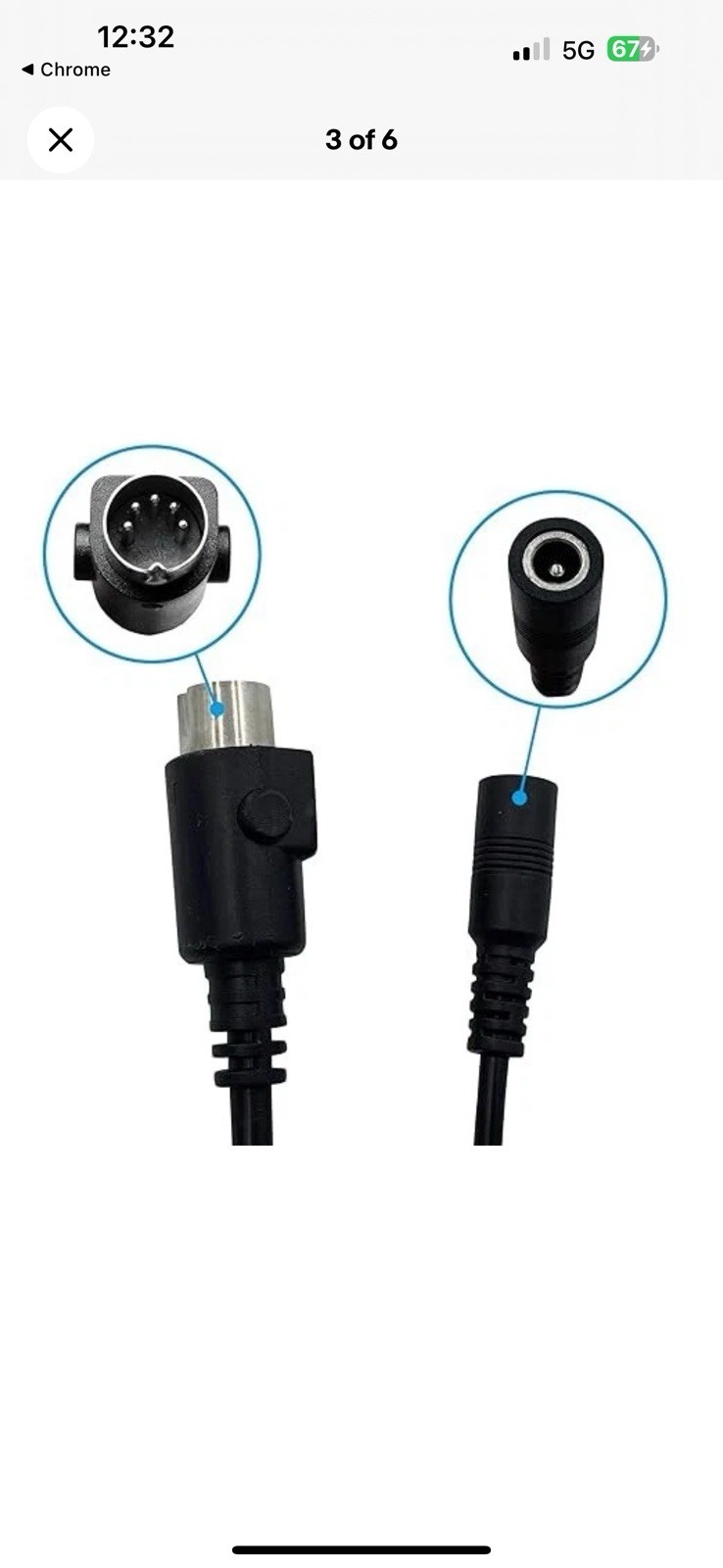 Mulin MLSK35-D2 (L) 5 Button 5 Pin Hand Control for Power Recliner Lift Chairs