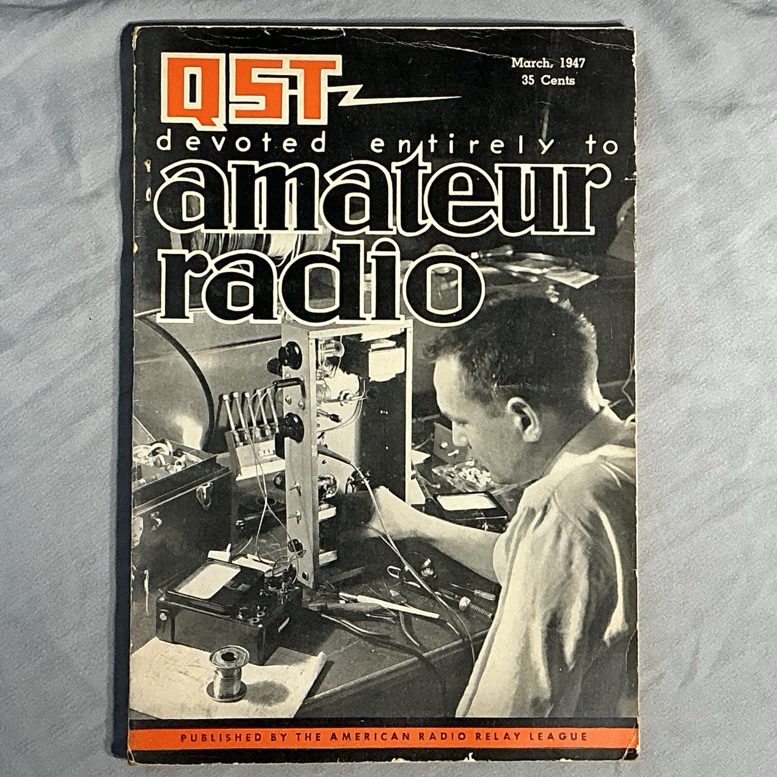 Qst Devoted Entirely To Amateur Radio Magazine March 1947 Vintage Ham Radio