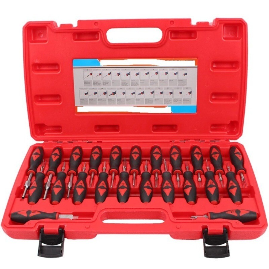 Automotive Wiring Disassembly Harness Plug Unlocking Tool Pin Backer Terminal