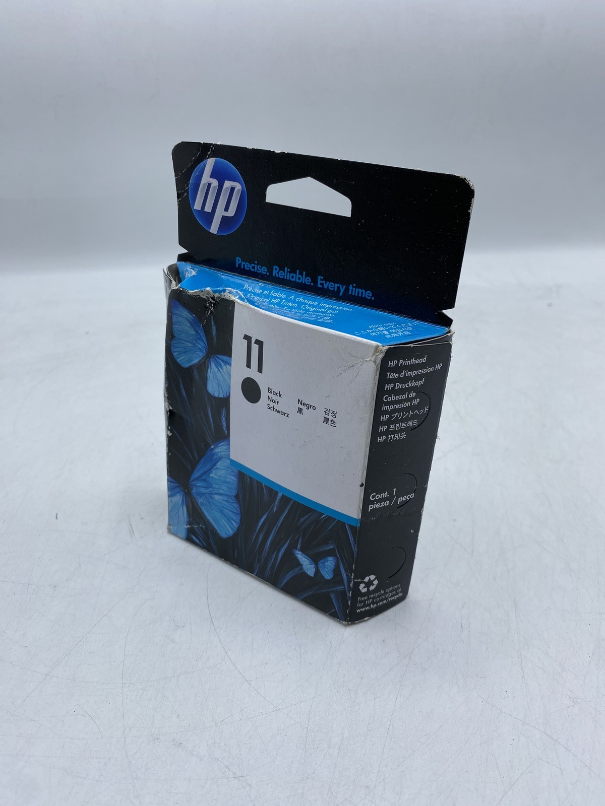 C4810A (#11) OEM HP Black Printhead. Minor Damaged Box. Expired