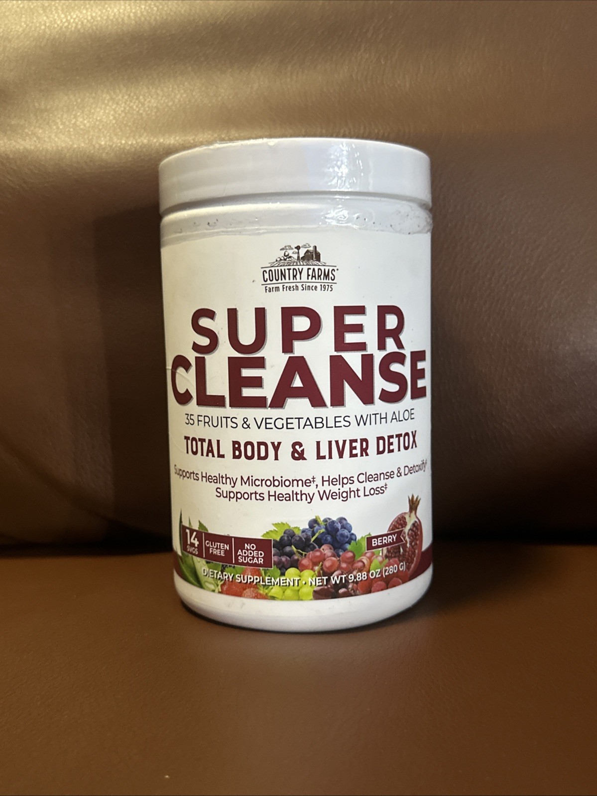 Super Cleanse, Berry, 9.88 oz (280 g) exp-01/28