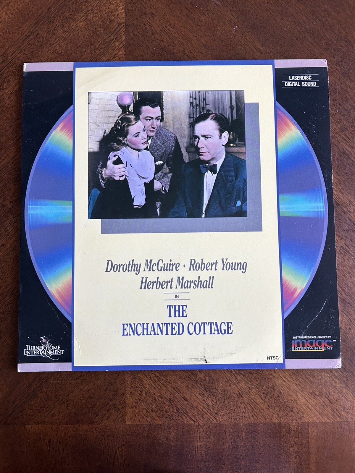 The Enchanted Cottage Laserdisc Ld Movie Disc In Excellent Condition