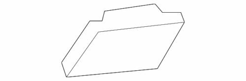 OEM NEW 2008-2010 Ford F-250 Super Duty Socket Cover Assembly 8C3Z-25046A34-DA