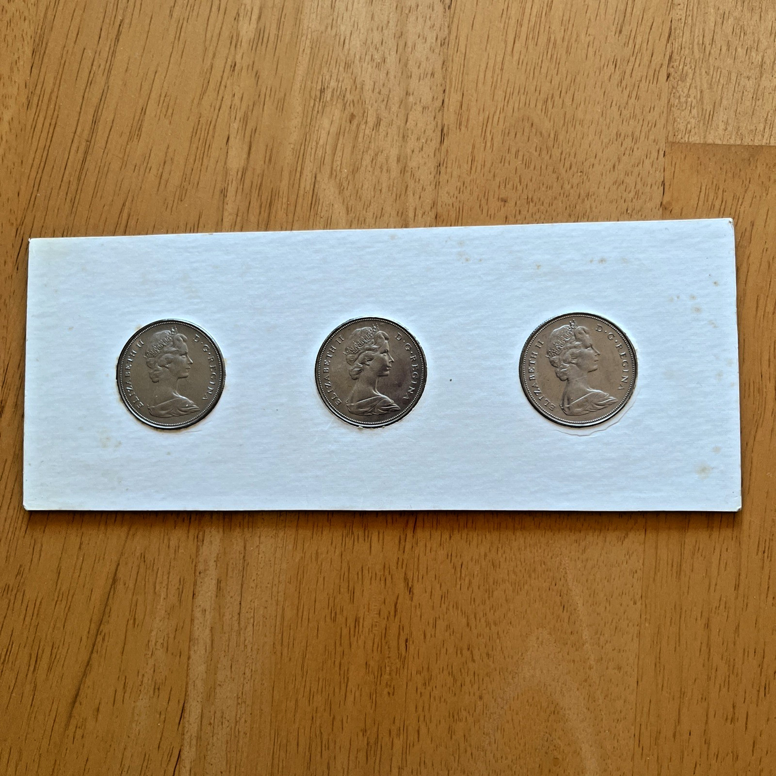 Canada's 1st Nickel Dollar Type Set Vanishing Island