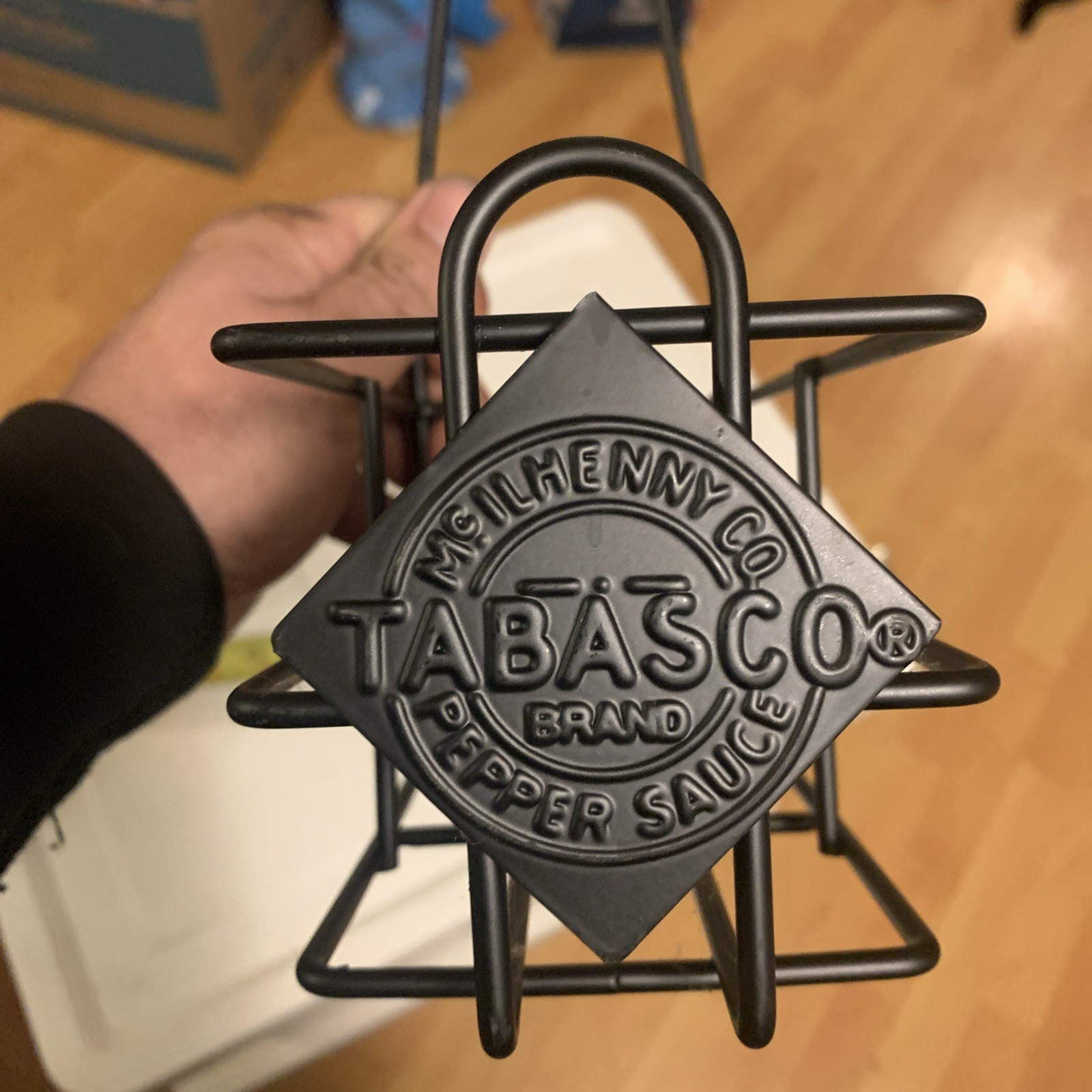 TABASCO BRAND Tabletop Condiment Caddy Holder Organizer 12”4” 10” High