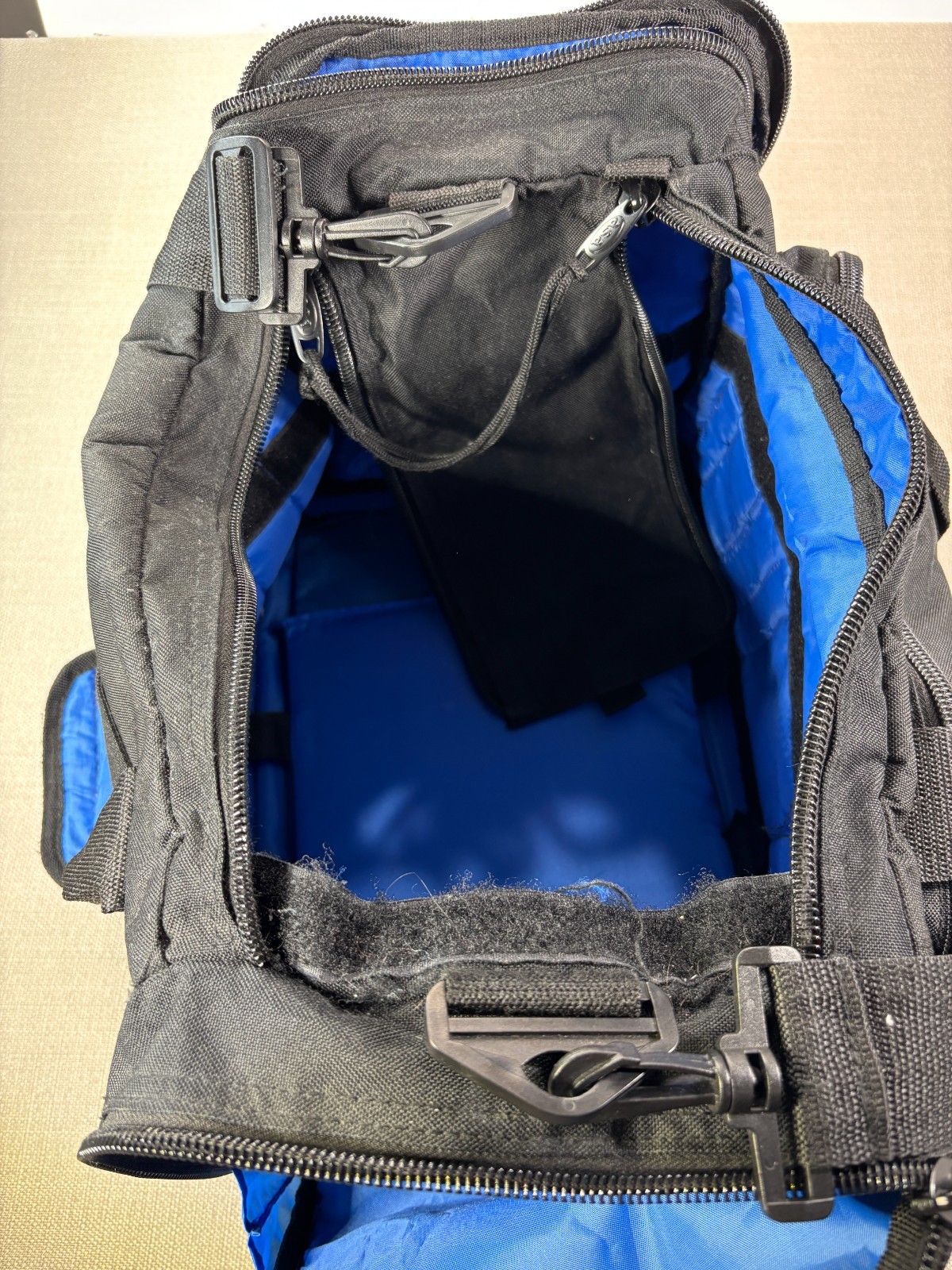 ASA AirClassics Pro Pilot Gear Flight Bag Black Multi Pockets