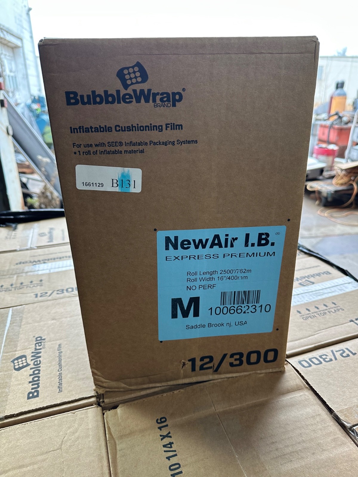 NewAir IB Express Premium 100662310 Bubble Film 16" x 2500 NON Perforated 1 qty