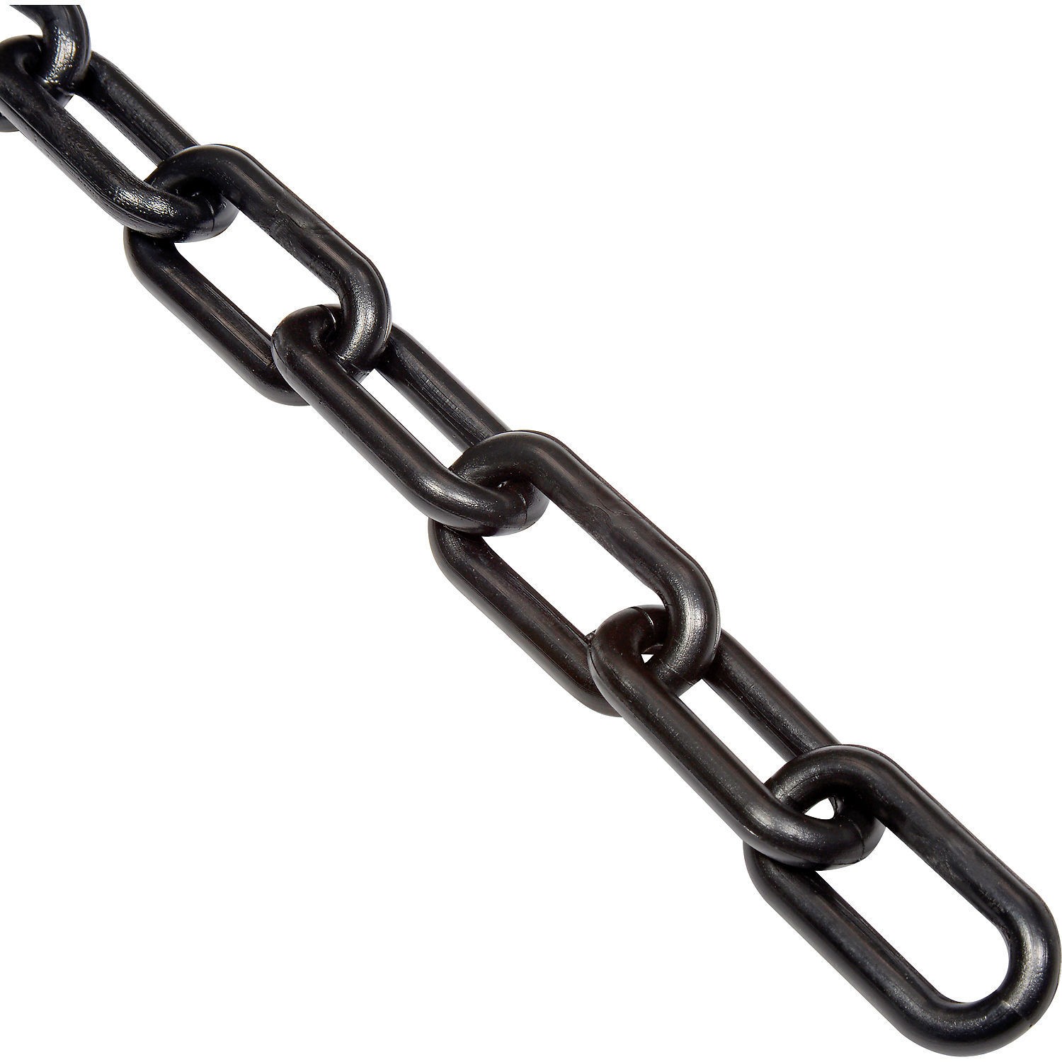 Global Industrial Plastic Chain Barrier 1-1/2"x50'L Black