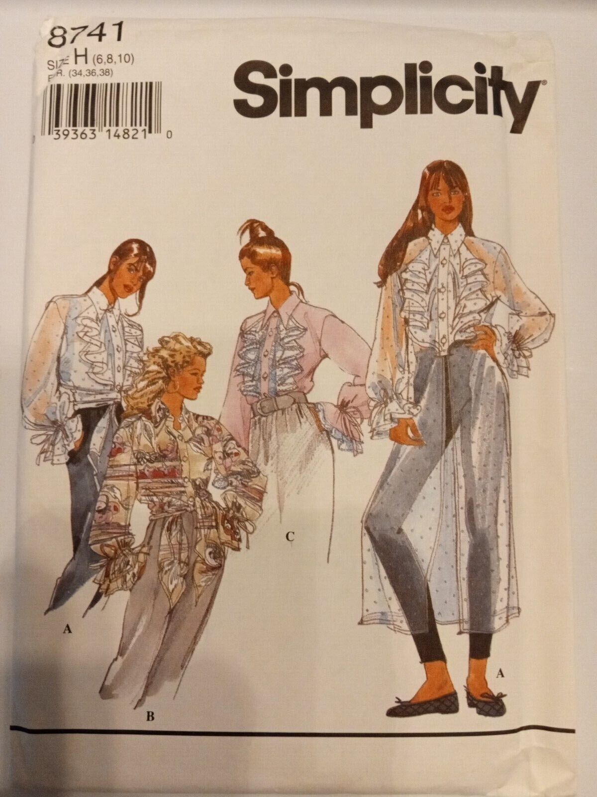 Simplicity Patterns Women's Shirt Top Tunic assorted - You choose