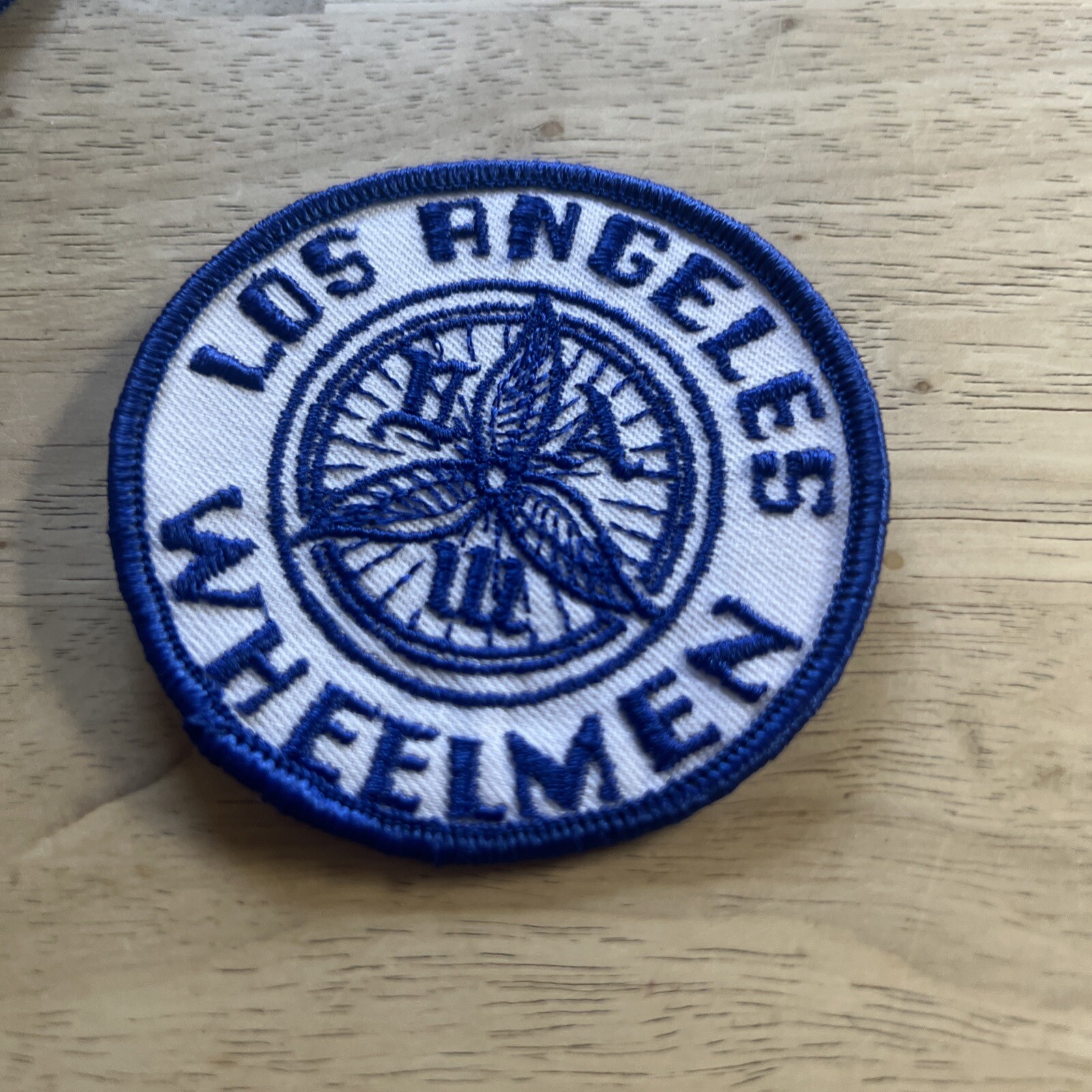 LOS ANGELES WHEELMEN CYCLING EMBROIDERED PATCH